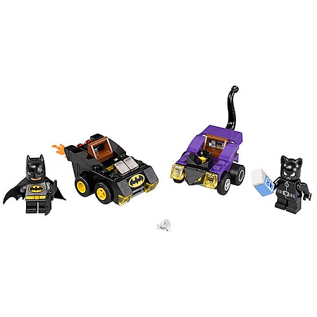 Mô Hình LEGO Super Heroes - Người Dơi Đại Chiến Người Mèo 76061 (79 Mảnh Ghép)