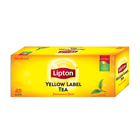 Trà Lipton Nhãn Vàng 25 Túi/ Hộp - 64021197