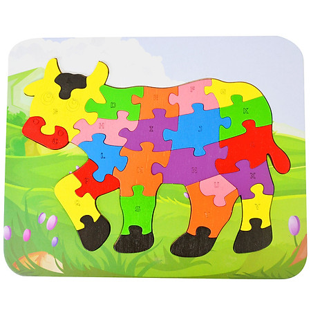 Ghép Hình Puzzle Tottosi - Bò Sữa 303015 (26 Mảnh Ghép)