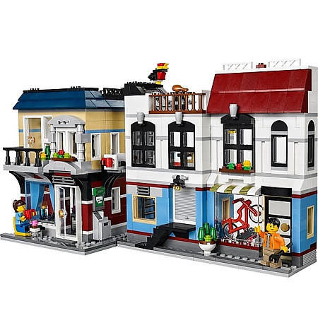 Mô Hình LEGO Creator Cửa Hàng Xe Đạp Và Quán Cà Phê - 31026