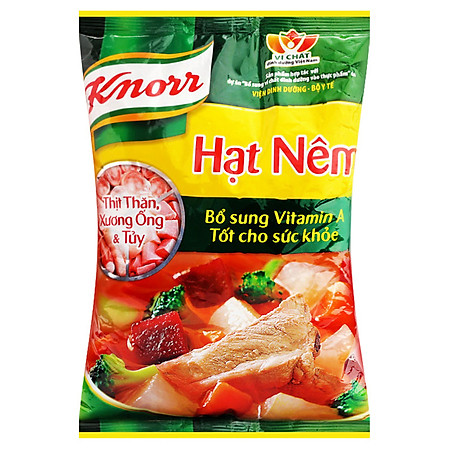 "Hạt Nêm Knorr Từ Thịt Thăn, Xương Ống Và Tủy Bổ Sung Vitamin A (900g) - 32010220"