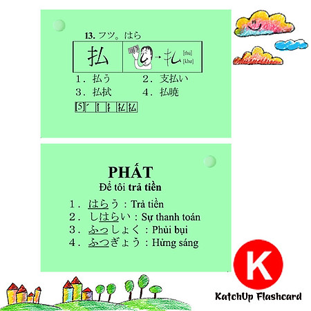 Hán Tự N3 (Kanji N3) - Katchup Flashcard