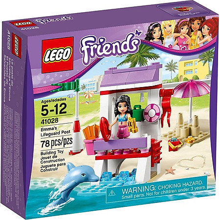 Mô Hình LEGO Friends Chòi Cứu Hộ Của Emma (78 Mảnh Ghép) - 41028