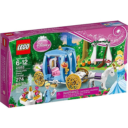 Mô Hình LEGO Disney Princess Xe Ngựa Của Lọ Lem - 41053