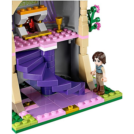 Mô Hình LEGO Disney Princess Tháp Sáng Tạo Của Rapunzel (299 Mảnh Ghép) - 41054