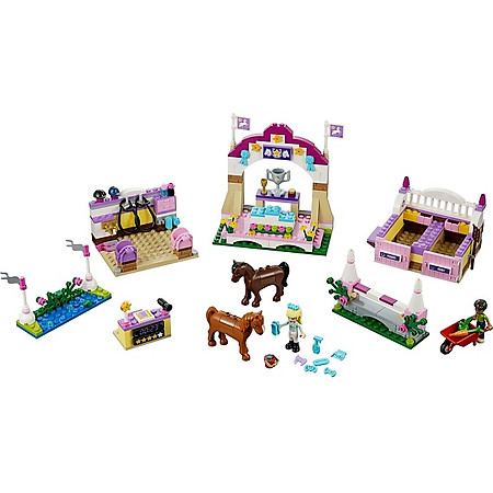 Mô Hình LEGO Friends Buổi Trình Diễn Ngựa (355 Mảnh Ghép) - 41057