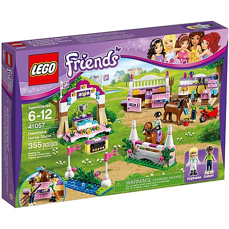 Mô Hình LEGO Friends Buổi Trình Diễn Ngựa (355 Mảnh Ghép) - 41057