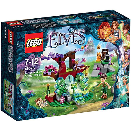 Mô Hình Lego Elves - Farran Và Thung Lũng Pha Lê 41076 (175 Mảnh Ghép)