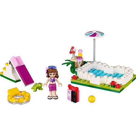 Mô Hình LEGO Friends - Bể Bơi Trong Vườn Của Olivia 41090