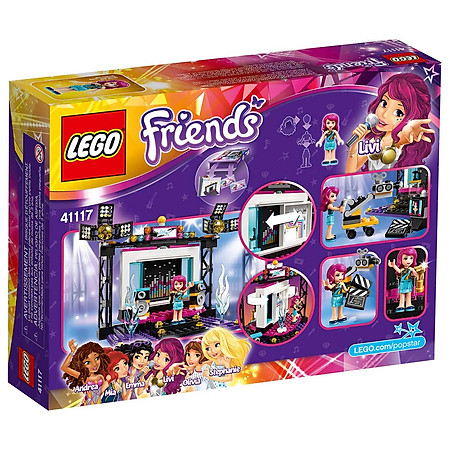 Mô Hình LEGO Friends - Trường Quay Ngôi Sao 41117 (194 Mảnh Ghép)