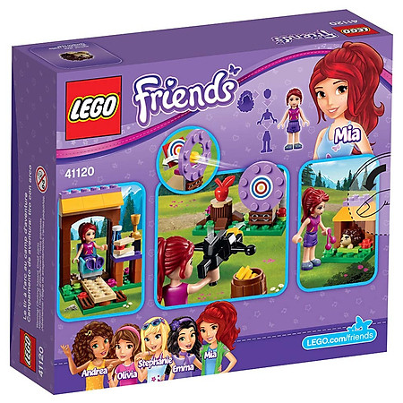 Mô Hình LEGO Friends - Trường Bắn Cung Tên 41120 (114 Mảnh Ghép)