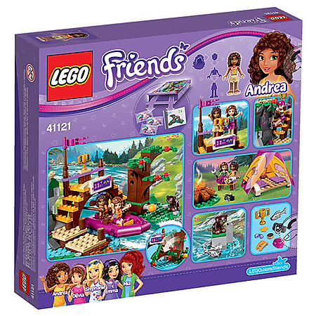 Mô Hình LEGO Friends - Xuồng Dã Ngoại 41121 (320 Mảnh Ghép)