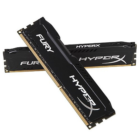 RAM Kingston 8G 1866MHZ DDR3 CL10 Dimm (Kit of 2) HyperX Fury Black - HX318C10FBK2/8