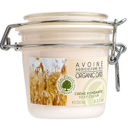 Kem Dưỡng Thể Yến Mạch Yves Rocher Silky Cream Organic Oats (200ml) - Y101002