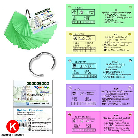 Hán Tự N3 (Kanji N3) - Katchup Flashcard