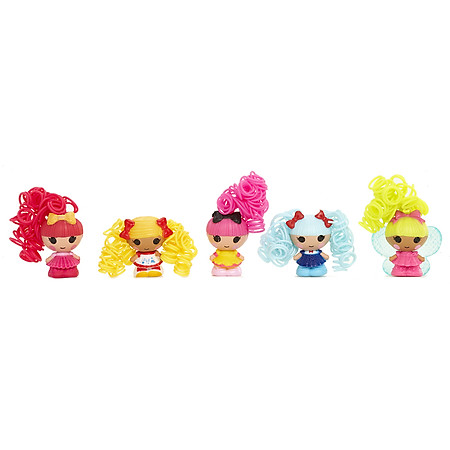 Bộ 5 Búp Bê Tí Hon Lalaloopsy Có Tóc Kiểu 1 - 534280