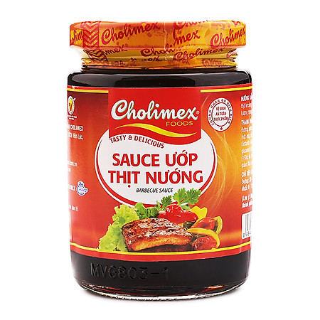 Sauce Ướp Thịt Nướng Cholimex Hũ Thuỷ Tinh 200g