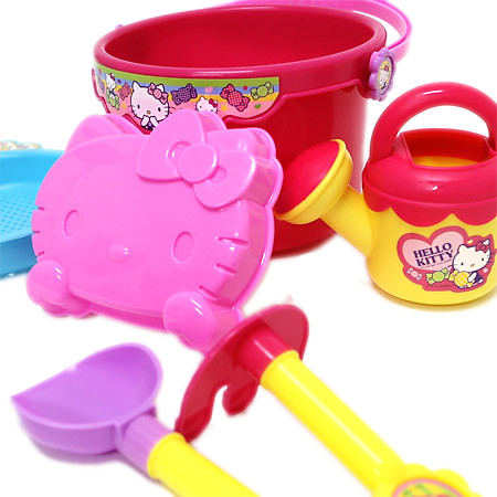 Giỏ Đồ Chơi Xúc Cát Bucket Set Hello Kitty
