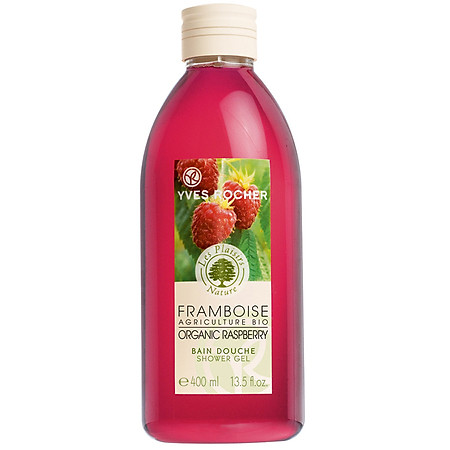 Gel Tắm Mâm Xôi Đỏ Yves Rocher Organic Raspberry Shower Gel (400ml) - Y101024