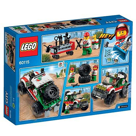 Mô Hình LEGO City Great Vehicles - Xe Đua Địa Hình 60115 (176 Mảnh Ghép)