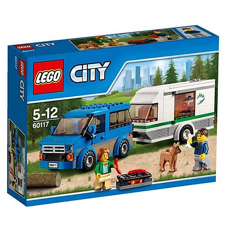 Mô Hình LEGO City Great Vehicles - Xe Lưu Động Dã Ngoại 60117 (250 Mảnh Ghép)