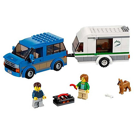 Mô Hình LEGO City Great Vehicles - Xe Lưu Động Dã Ngoại 60117 (250 Mảnh Ghép)
