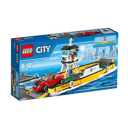Mô Hình LEGO City - Phà 60119 (301 Mảnh Ghép)