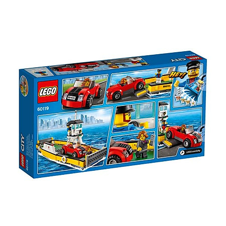Mô Hình LEGO City - Phà 60119 (301 Mảnh Ghép)