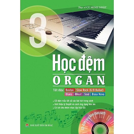 Học Đệm Organ (Tập 3) - Kèm CD