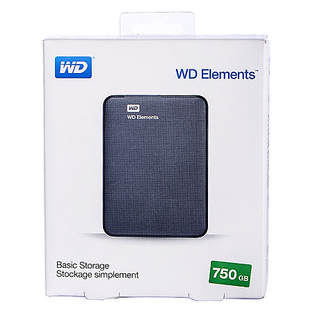 Ổ Cứng Di Động WD Elements 750GB 3.0