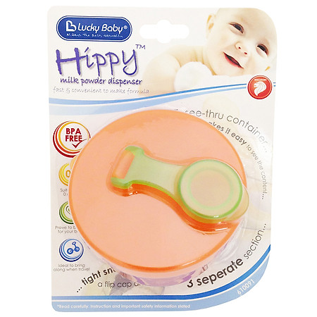 Hộp Chia Sữa Lucky Baby 610091 Clam
