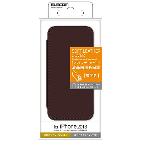 Bao Da Elecom PS-A13PLFY Cho Iphone 5/5S/5C