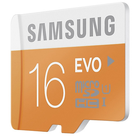 Thẻ Nhớ Micro SD Samsung Evo 16GB Class 10 - 48MB/s