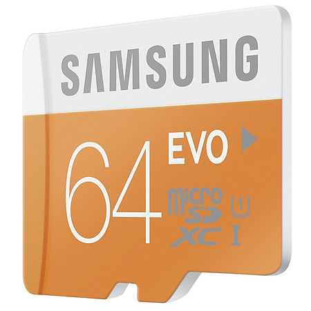 Thẻ Nhớ Micro SD Samsung Evo 64GB Class 10 - 48MB/s