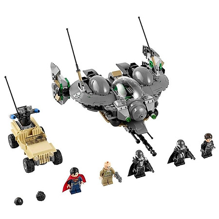 Mô Hình LEGO Super Heroes - Trực Thăng Người Nhện Giải Cứu 76016 (299 Mảnh Ghép)