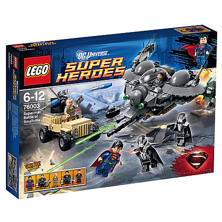 Mô Hình LEGO Super Heroes - Trận Chiến Tại Smallville 76003