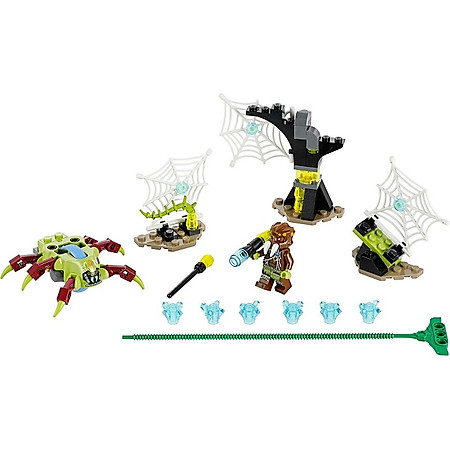 Mô Hình LEGO Legends of Chima Lưới Nhện (78 Mảnh Ghép) - 70138