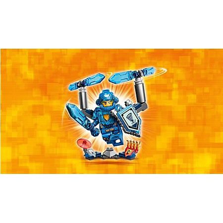 Mô Hình LEGO Nexo Knights - Hiệp Sỹ Clay 70330 (72 Mảnh Ghép)