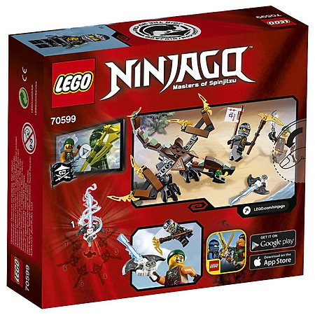 Mô Hình LEGO Ninjago - Rồng Chiến Của Cole 70599 (98 Mảnh Ghép)