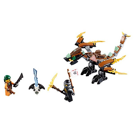 Mô Hình LEGO Ninjago - Rồng Chiến Của Cole 70599 (98 Mảnh Ghép)