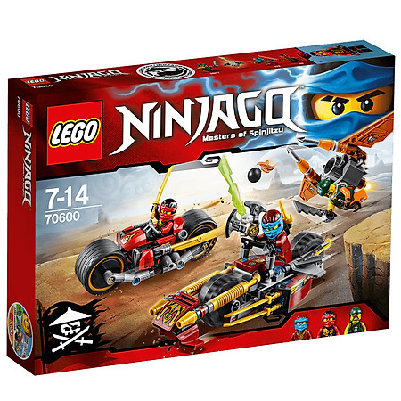 Mô Hình Lắp Ráp Lego Ninjago Xe Ninja Địa Hình 71710  419 chi tiết  Lala  Toys