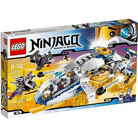Mô Hình LEGO Ninjago - Trực Thăng Ninja 70724 (516 Mảnh Ghép)