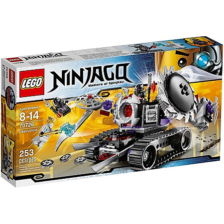 Mô Hình LEGO NINJAGO - Cỗ Máy Hủy Diệt 70726 (253 Mảnh Ghép)