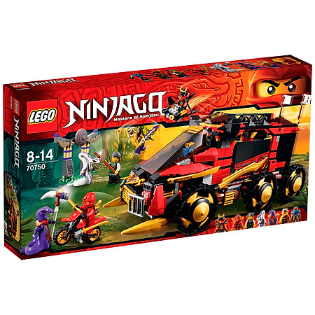 Mô Hình LEGO Ninjago - Xe Chiến Đấu Ninja DBX 70750 (756 Mảnh Ghép)