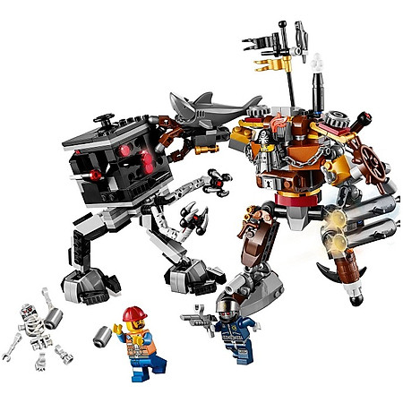 Mô Hình LEGO Movie Cuộc Chiến Kim Loại (412 Mảnh Ghép) - 70807