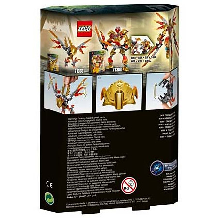 Mô Hình LEGO Bionicle - Ikir - Sinh Vật Lửa 71303 (77 Mảnh Ghép)