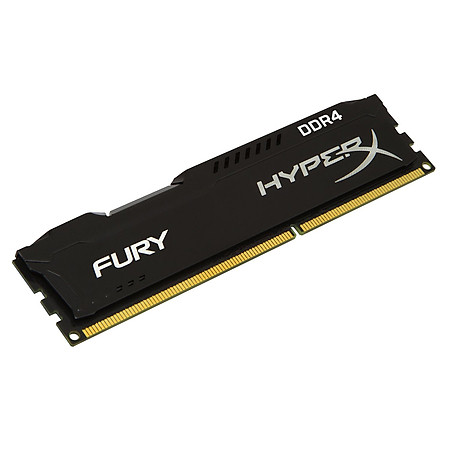 RAM Kingston 8GB 2400Mhz DDR4 CL15 DIMM Fury HyperX Black - HX424C15FB/8
