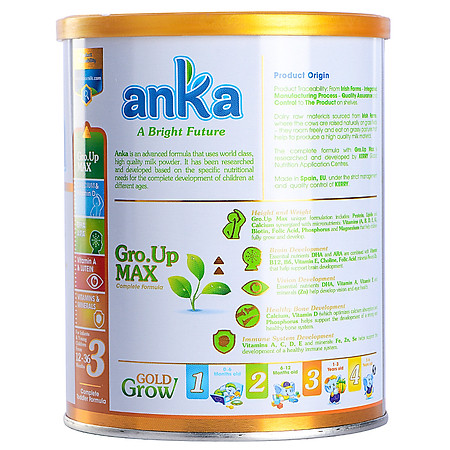 Sữa Anka Gold Grow Step 3 (400g)