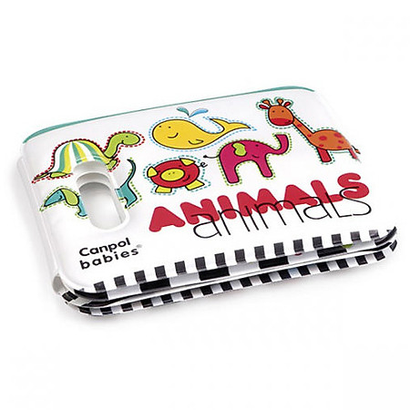 Sách Mềm Có Lục Lạc Canpol - Colorful Animals 74/009