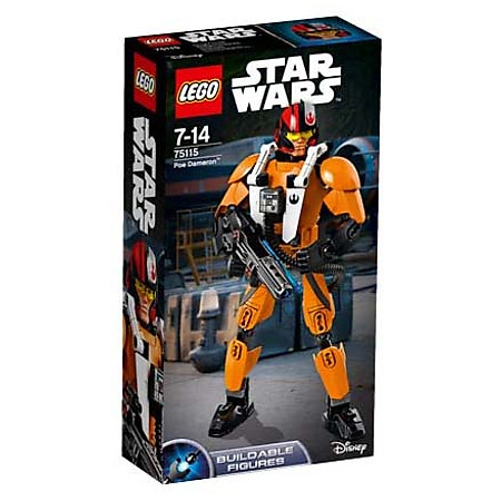 Mô Hình LEGO Constraction Star Wars - Phi công Poe Dameron 75115 (102 Mảnh Ghép)